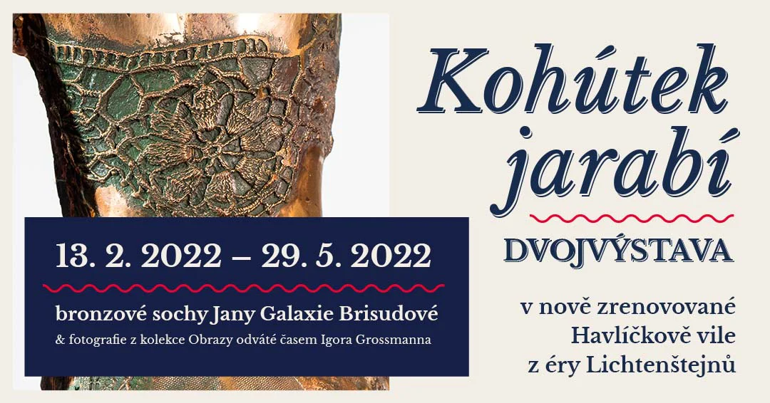 Kohútek jarabí, dvojvýstava soch a fotografií